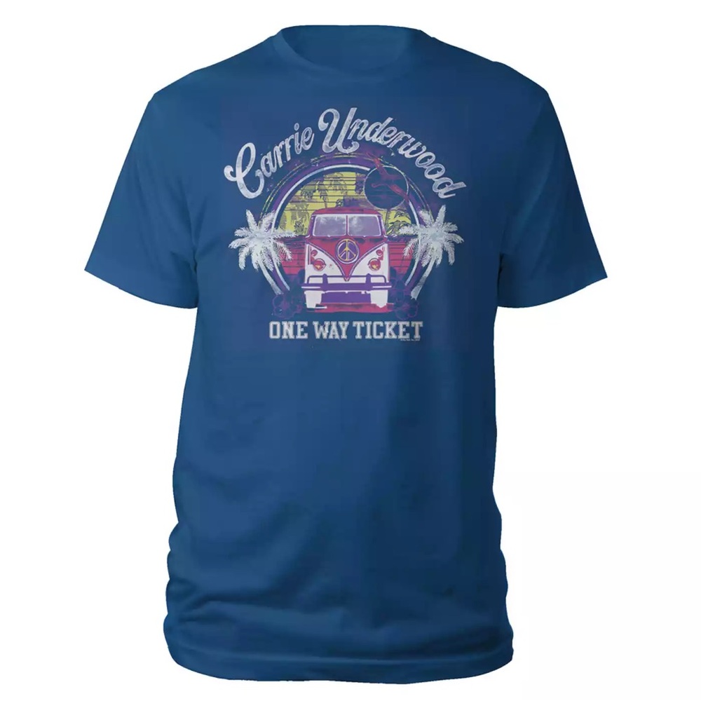 Carrie Underwood One Way Ticket Merch T-Shirt